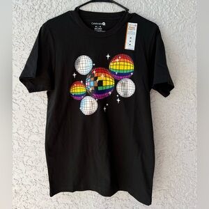 Pride Disco Balls Rainbow flag shirt Medium
